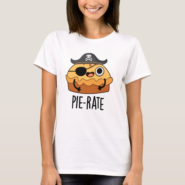 Paj-rate Funny Pirat Paj Pun T Shirt (Framsida)