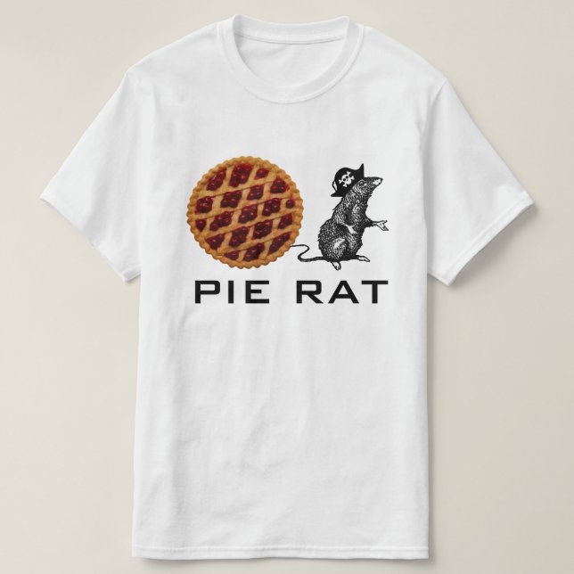 Paj Råtta Berry Paj T-shirt (Design framsida)