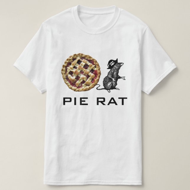 Paj Råtta Tee (Design framsida)