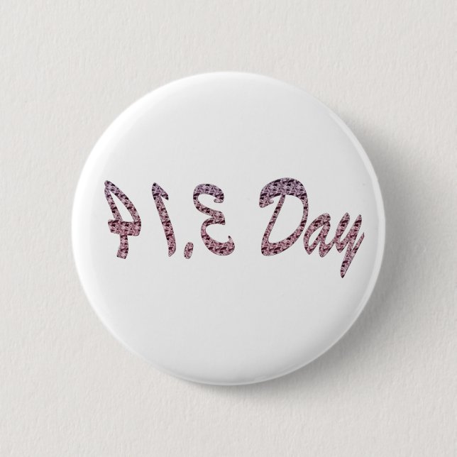 Paj Rosa Pi Day Knapp (Framsida)