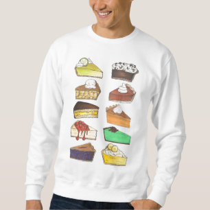 Paj Segce Slices Middag Paj Foodie Sweatshirt