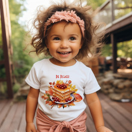 Paj, snälla! - Cute Thanksgiving Småbarn T-Shirt