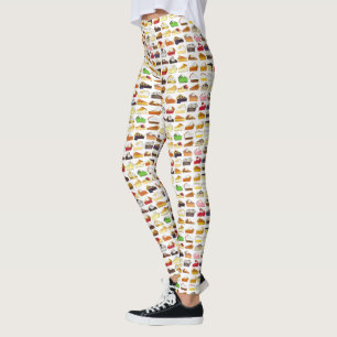 Paj Social Pi Day-skivorna Bake Sale Dessert Food Leggings