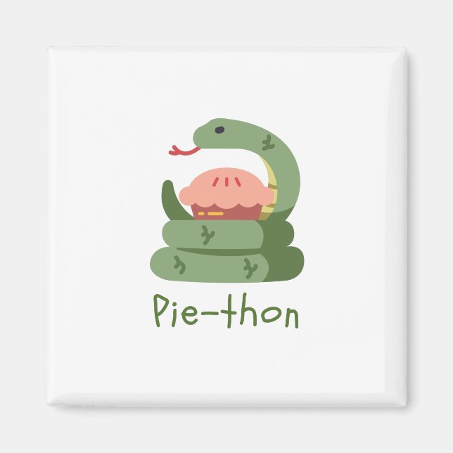 Paj-thon - Python Pun Magnet (Framsidan)