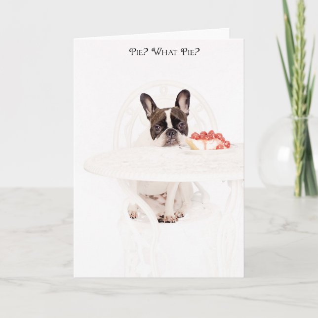 Paj? Vilken paj? Kort (Framsida)