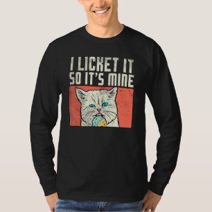 Pajama Ice Cream Party Cat Jag Slickat det så att T Shirt