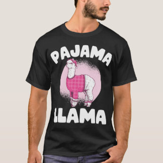 Pajama llama lama pyjamas sömn t shirt