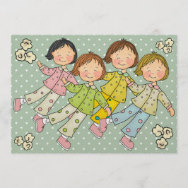 Pajama Party / Strömsparläge över - SRF Inbjudningar