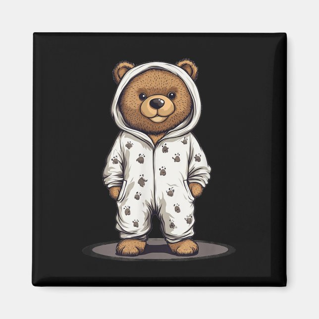 Pajamabjörnar för Pajamas och Nalle Magnet (Framsidan)