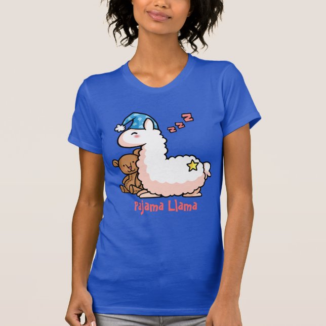 PajamaLlama T Shirt (Framsida)