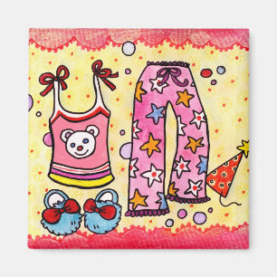 Pajamapartymagnet Magnet