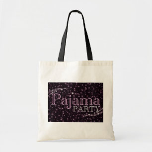 pajamapartytillbehör: starshine tygkasse