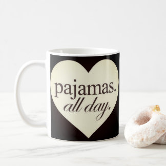 Pajamas all dag kaffemugg