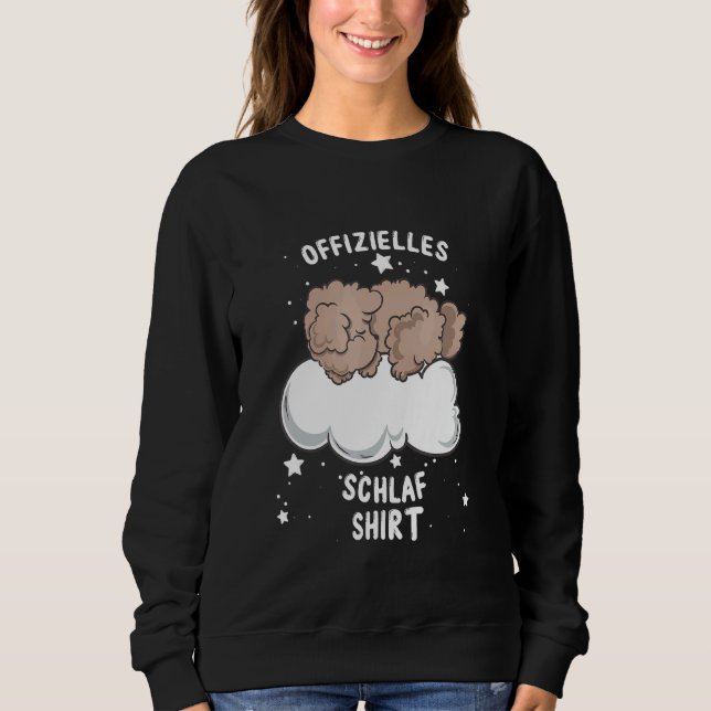 Pajamas Leksak Pudel T Shirt (Framsida)