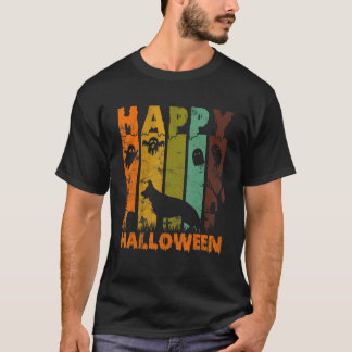 Pajamas Matching Halloween Costume Retro German Sh T Shirt