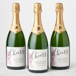 Pajamas Prosecco Chic Bachelorette Party Tack