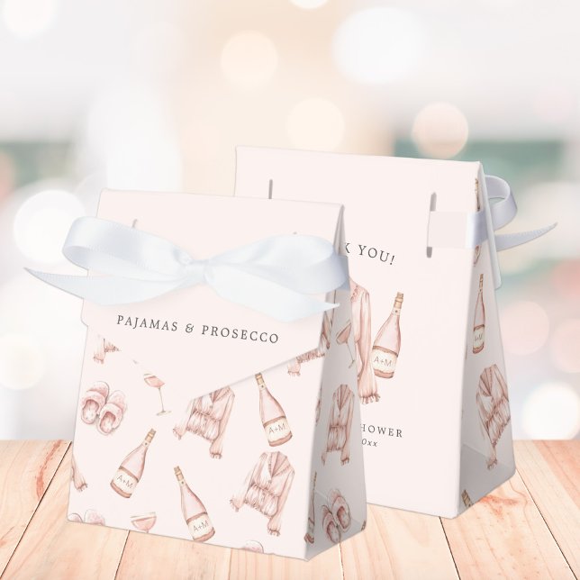 Pajamas & Prosecco Möhippa Bachelorette Presentaskar (Skapare uppladdad)
