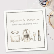 Pajamas & Prosecco Personlig Bachelorette Party