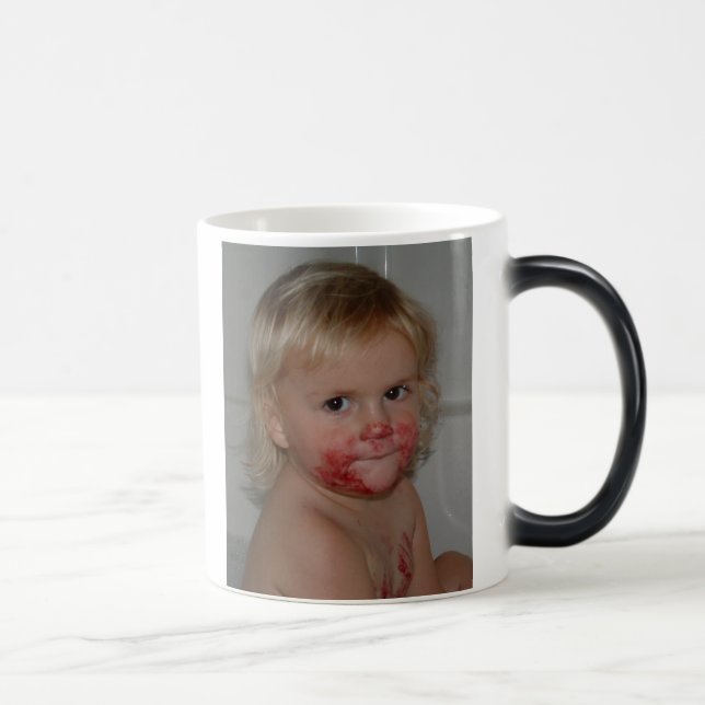 Pajansikte, älskar jag pajen Memaw! Magisk Mugg (Höger)