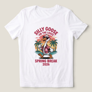 Pajas Glatt Gås På Löst Vårpaus T Shirt