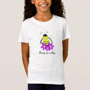 Pajasbin med blommor tee shirt