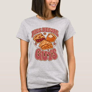 Pajer före killar Rolig Thanksgiving Retro T Shirt