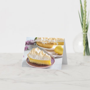 Pajerna minnesdagen för Lemon Meringue Kort
