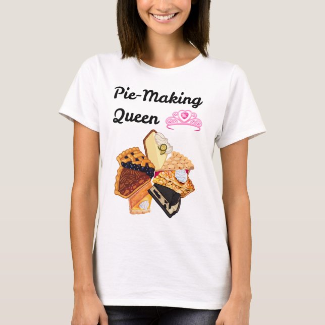 Pajframställningsdrottning T Shirt (Framsida)