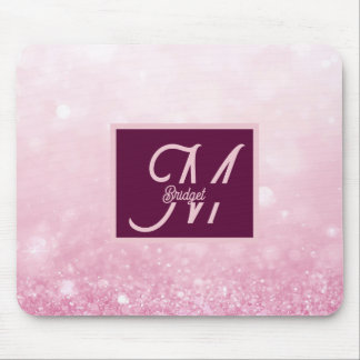 Pajkigt Rosa Feminint Glitter Abstrakt gradient Musmatta