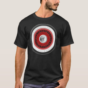 Pajskorpan Spoked binder rullar T-tröja T Shirt