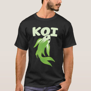 Pak Koi Vegetable Pak Choi Koi Fish Skojjar Punny T Shirt
