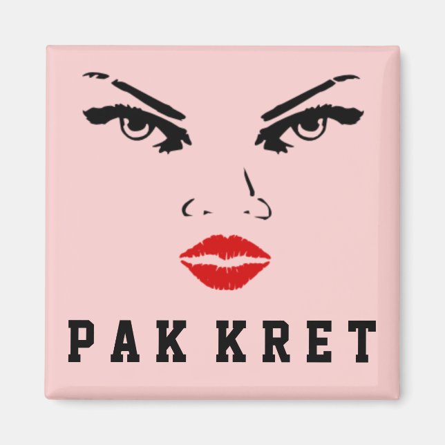 Pak Kret, Thailand Woman Girlkompis Bride Magnet (Framsidan)
