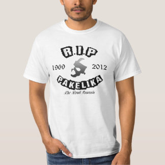 Pakelika maskerar den svart lutningen tee shirt