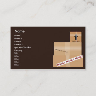 Paket - affär visitkort