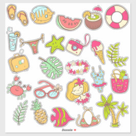 Paket för skräppost klistermärken