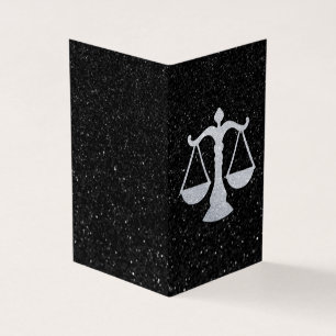 Paket med 25 Glitter Law School Studenten Kort