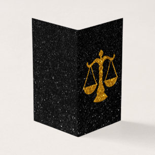 Paket med 25 Glitter Law School Studenten Kort
