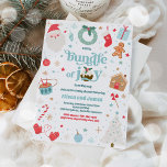Paket med Joy Blue Boy Winter Baby Shower Inbjudningar<br><div class="desc">Paket med Joy Blue Boy Winter Baby Shower-inbjudan</div>