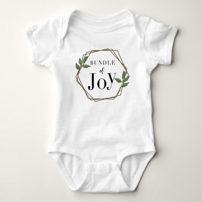 Paket med joy Geometric Baby-baddräkt T Shirt (Framsida)