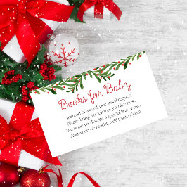 Paket med Joy Jul Baby Shower Bokar för Baby Tilläggskort