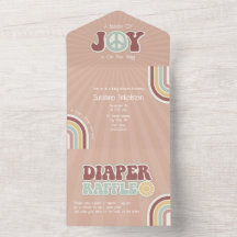Paket med Joy Peace Mute Rosa Diaper Raffle