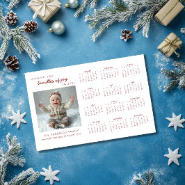 Paket med joy Photo Calendar Magnet