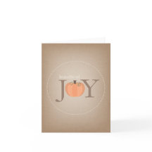 Paket med Joy Pumpkin Baby-kort