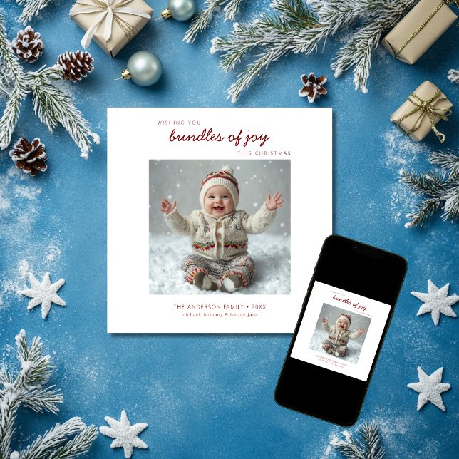 Paket med joy Square Julkort (Skapare uppladdad)