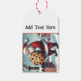 Paket med tio Personligers jultomte-Märkre Presentetikett