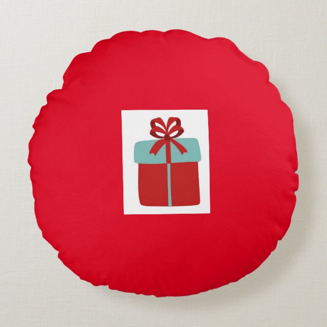 Paket Pillow Rund Kudde (Framsidan)