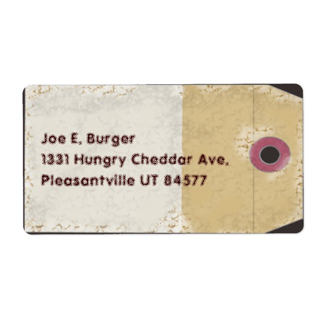 Paket Stil Märkre Fraktsedel (Framsidan)