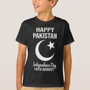 Pakistan 14 augusti Independence day Pakistan Fl T Shirt