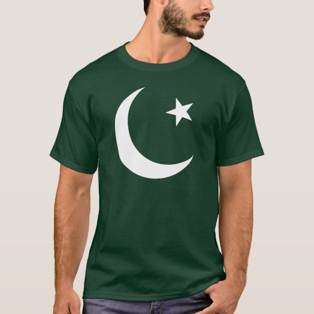 Pakistan 14 Augusti T Shirt (Framsida)