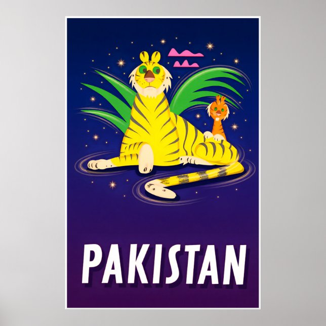 Pakistan-affisch Poster (Framsidan)
